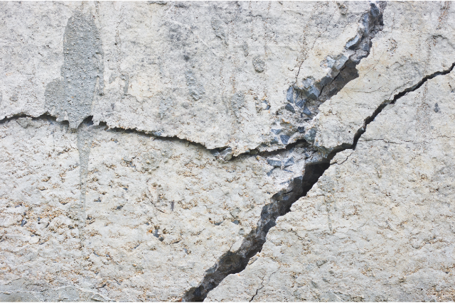 Corvallis cracked concrete